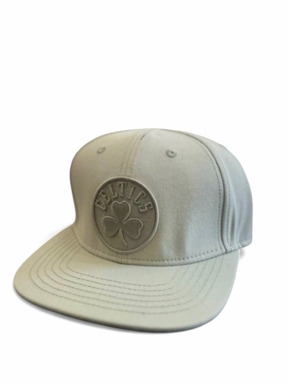 Pro Standard NBA Boston Celtics Sage Green Embroidered Slate Snapback Hat (NWT)
